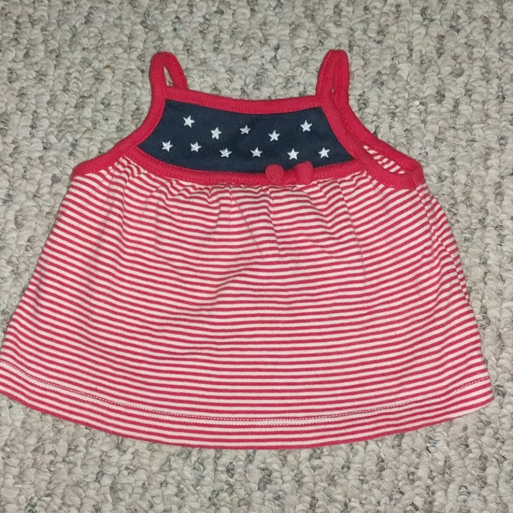 BOGO 🎉Host Pick🎉 Patriotic 6m baby girl shirts.. All American